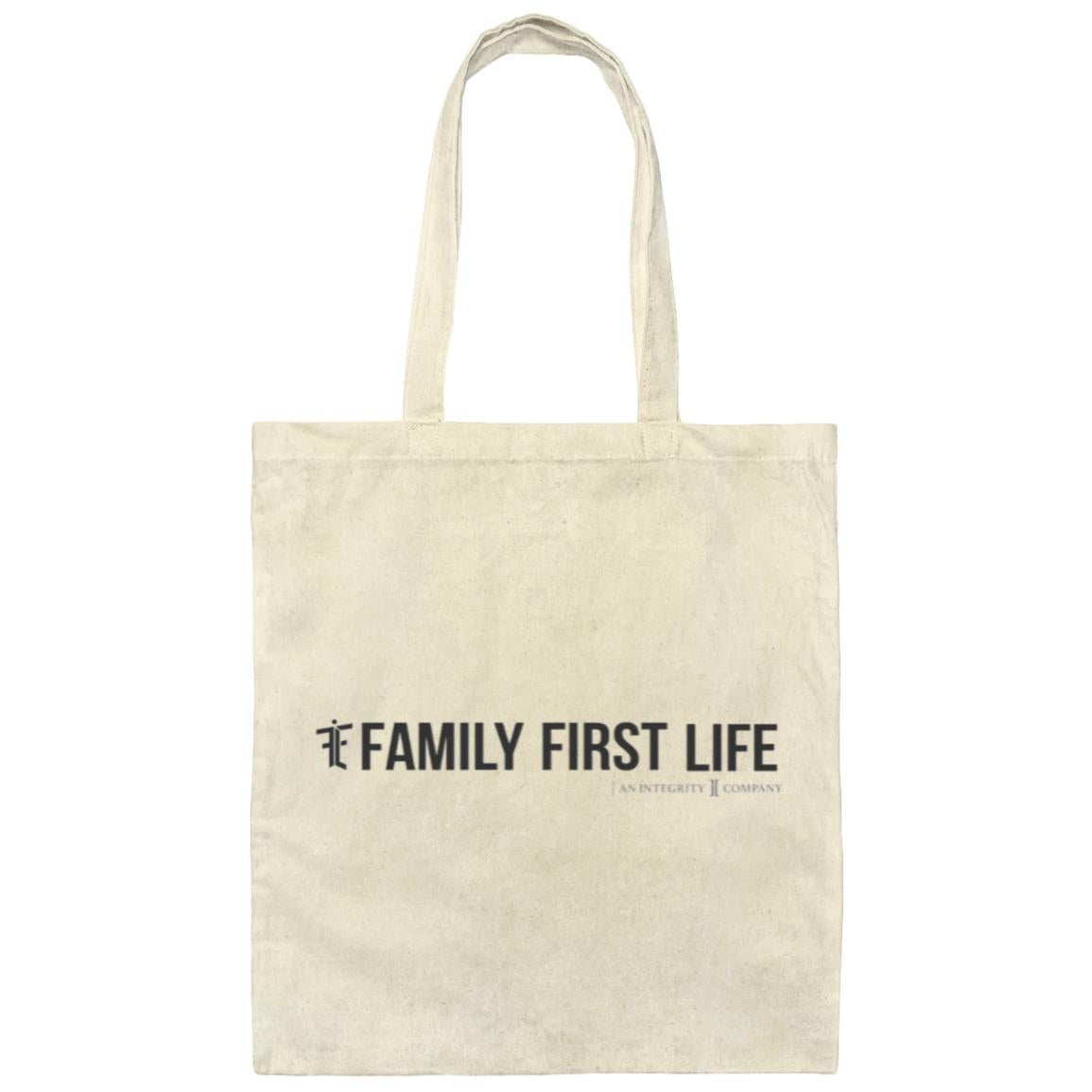Family First Life Canvas Tote Bag