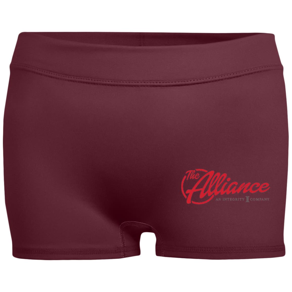 Alliance Ladies' Fitted Moisture-Wicking Shorts