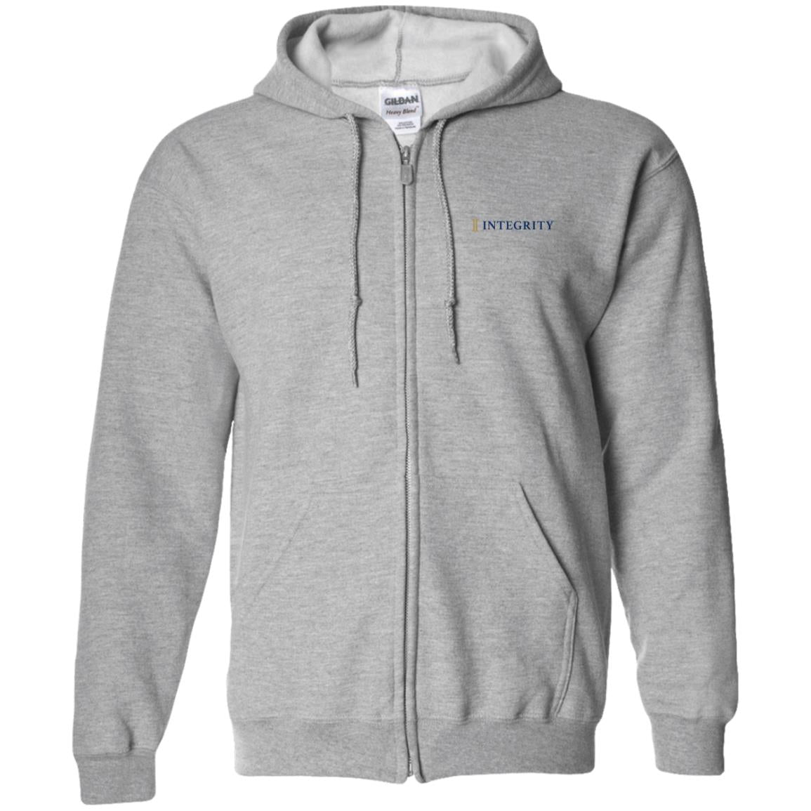 Integrity Zip Up Hooded Sweatshirt