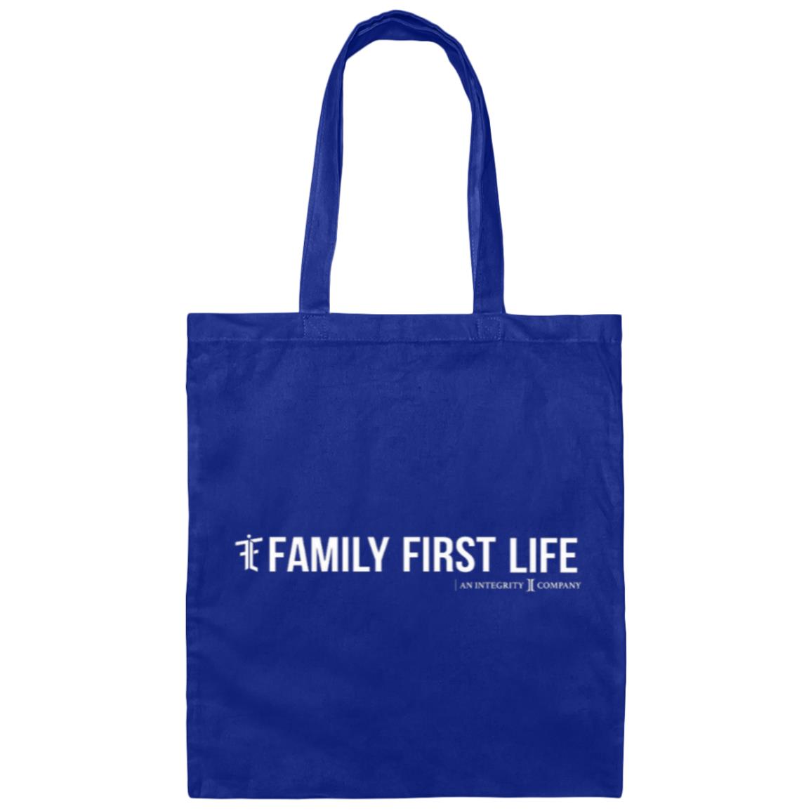 Family First Life Canvas Tote Bag