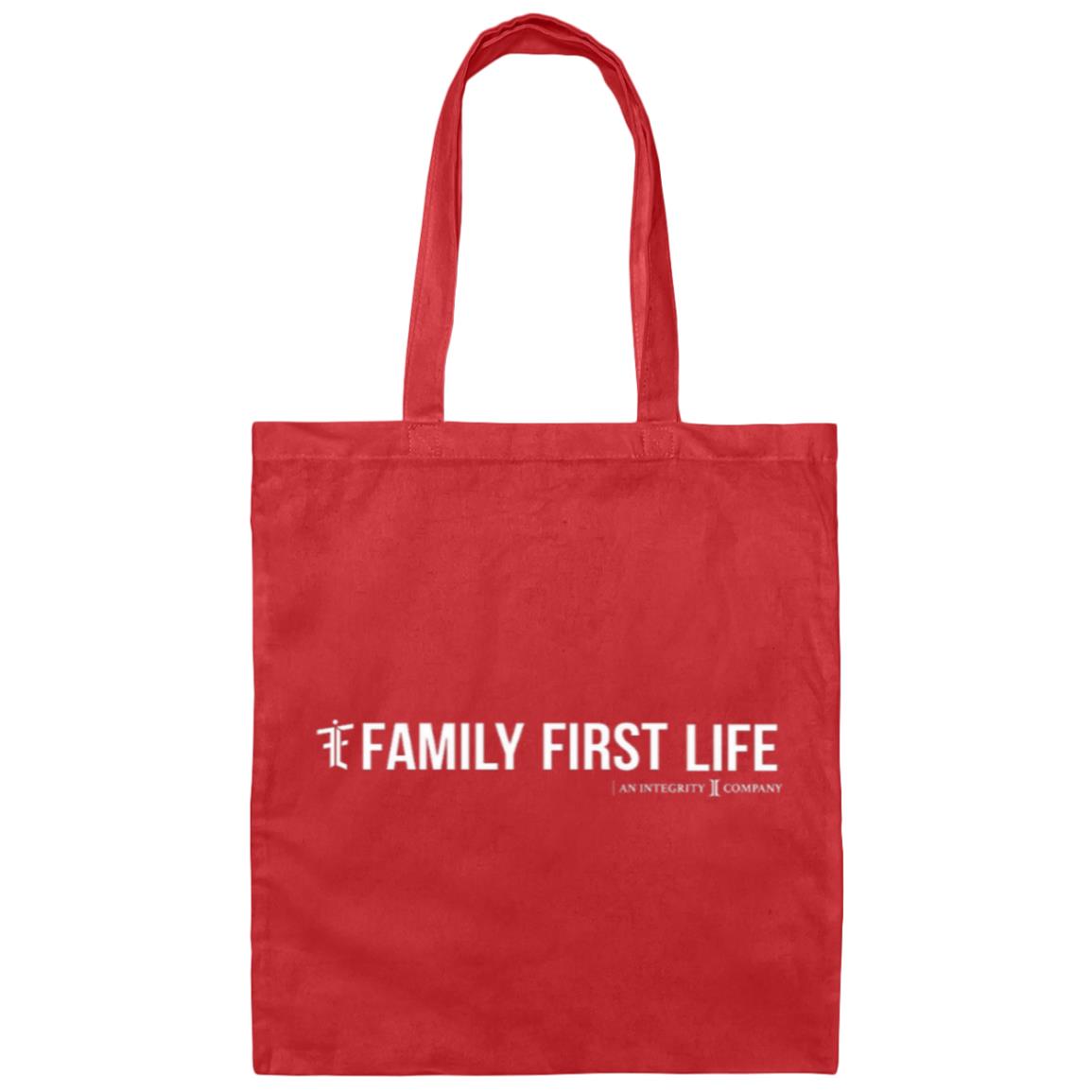 Family First Life Canvas Tote Bag